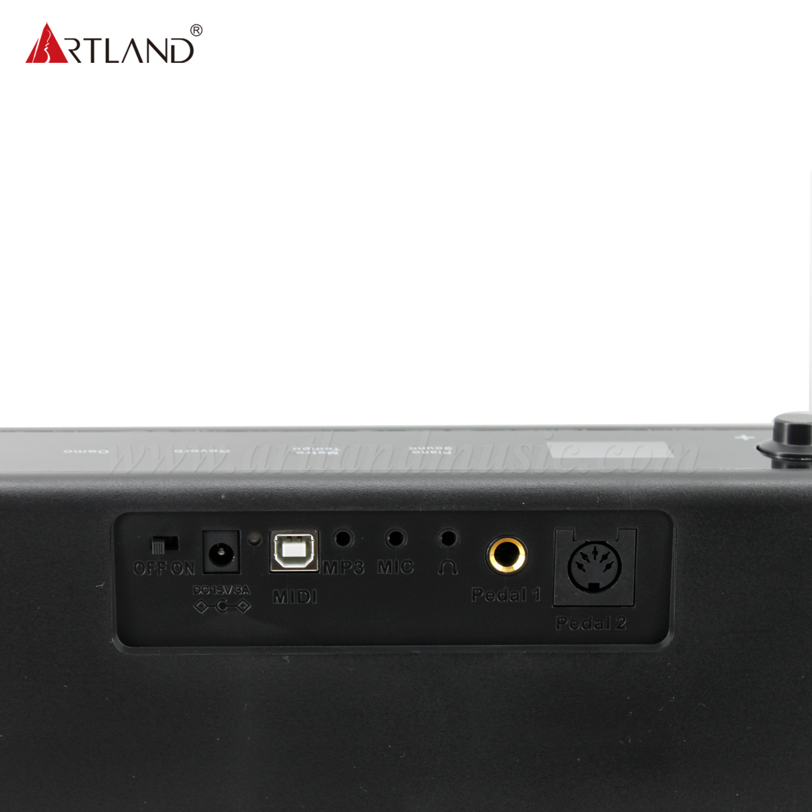 Pianoforte digitale pieghevole Tastiera a 88 tasti, Piano elettrico portatile Bluetooth (ABX15S-88)