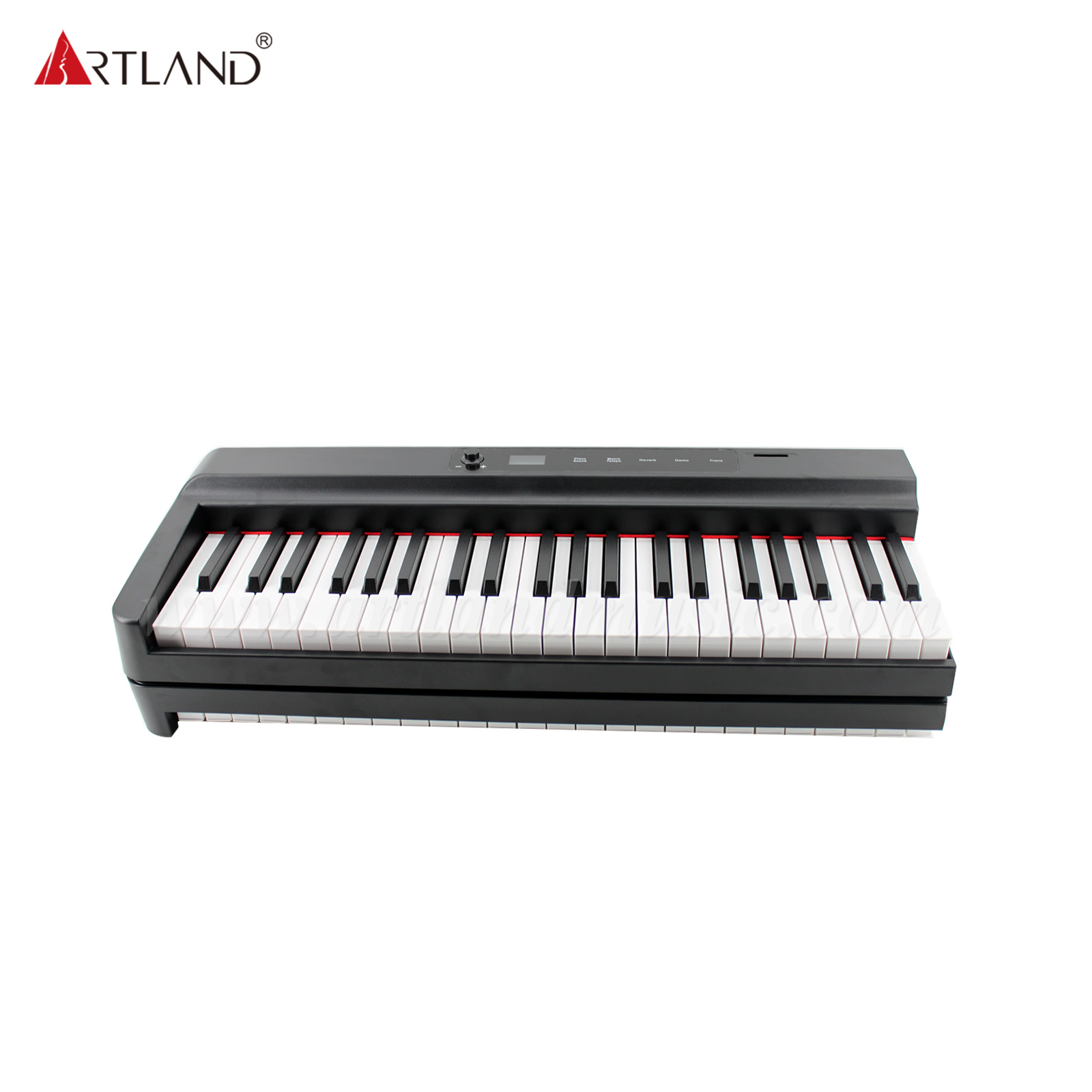 Pianoforte digitale pieghevole Tastiera a 88 tasti, Piano elettrico portatile Bluetooth (ABX15S-88)
