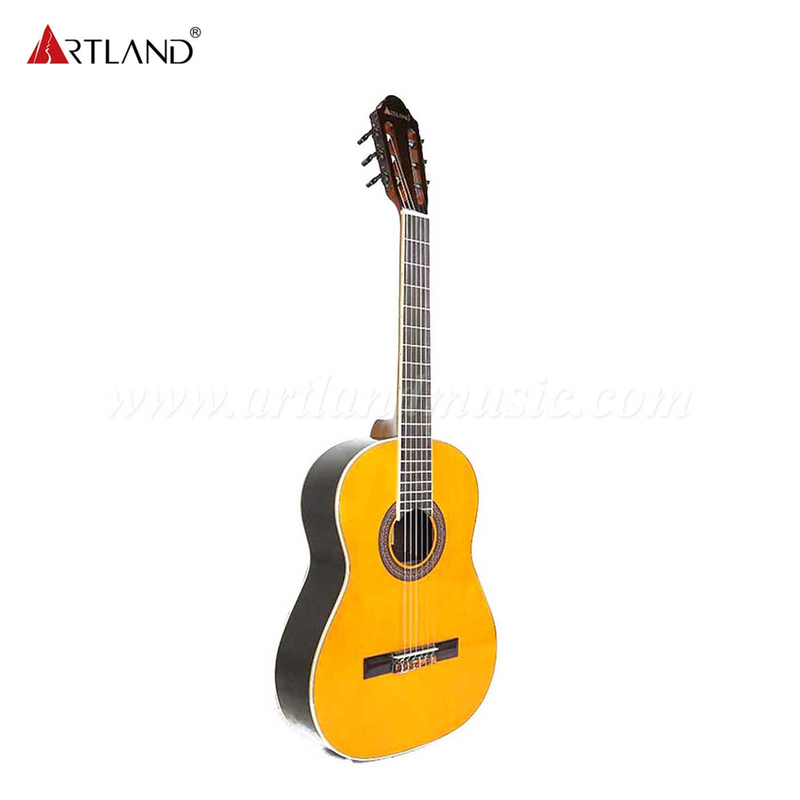Chitarra classica con fondo e fasce in palissandro con top in abete massiccio (CG988)