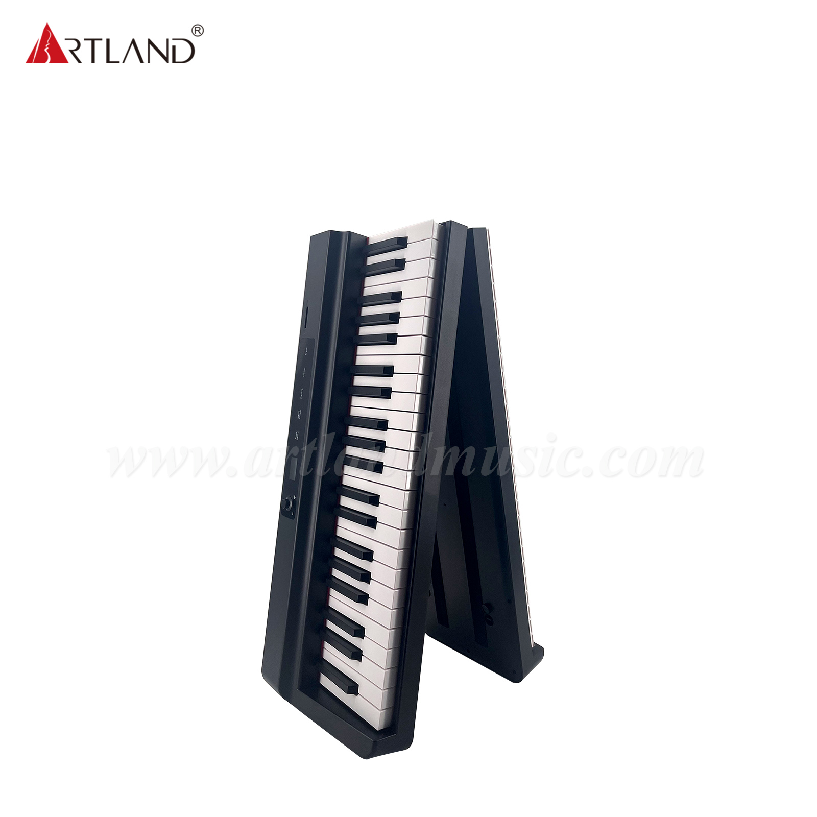 Pianoforte digitale pieghevole Tastiera a 88 tasti, Piano elettrico portatile Bluetooth (ABX15S-88)