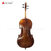  Violoncello di grado generale di alta qualità con vernice per raccordi in ebano macchiata a mano (GC104H)