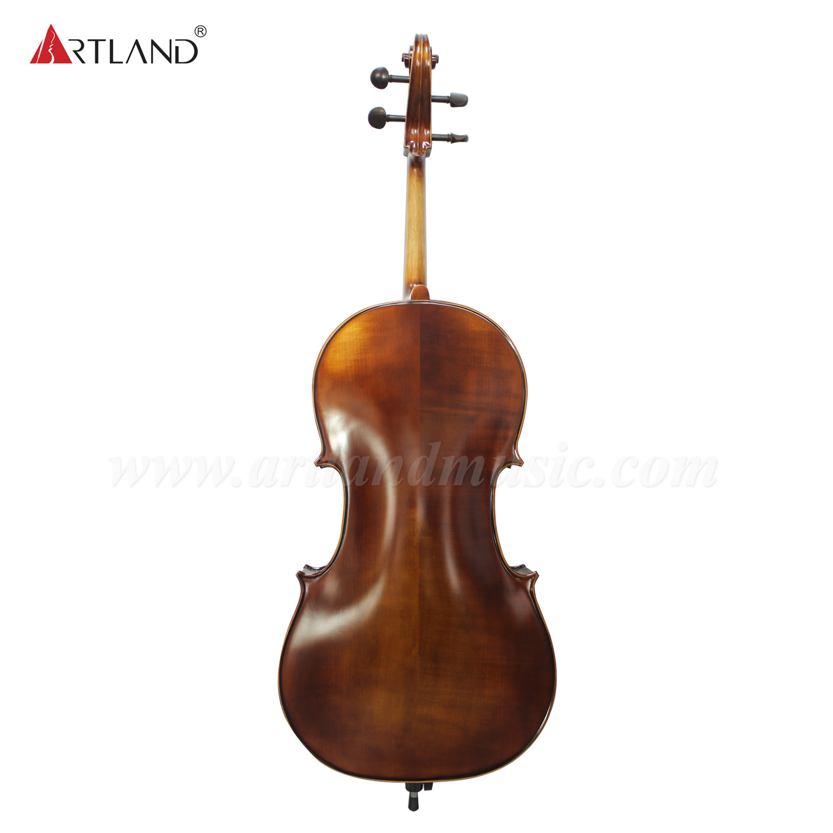  Violoncello di grado generale di alta qualità con vernice per raccordi in ebano macchiata a mano (GC104H)