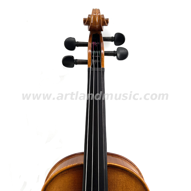 Violino moderato dalla bella fiamma con vernice a mano e lavorazione avanzata (MV150H)