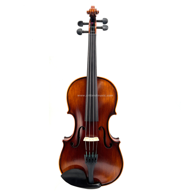 Violino moderato dalla bella fiamma con vernice a mano e lavorazione avanzata (VO150)