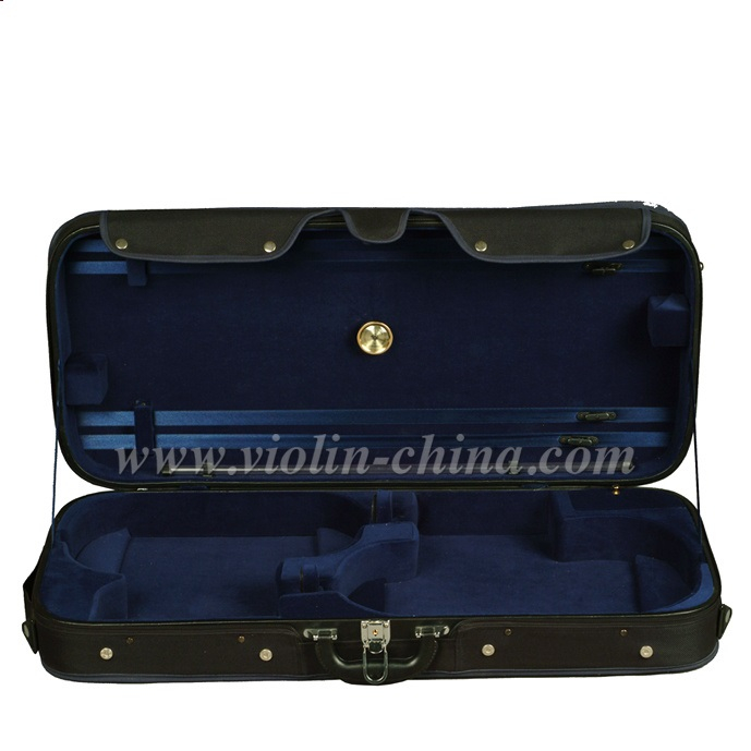 Custodia doppia per violino/viola nera (DVC433)