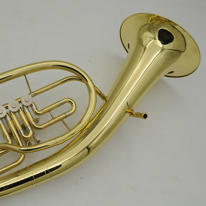 Modello per ingresso baritono laccato oro, chiave in Sib （ABR1210）