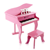 Strumento per pianoforte per bambini/giocattolo Rosa Bianco Nero