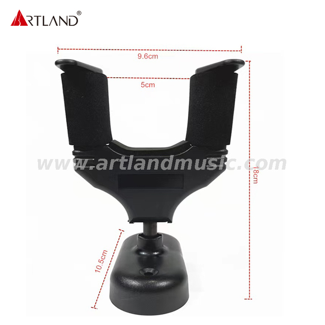 Supporto per gancio con blocco automatico per chitarra acustica ed elettrica, ukulele, basso, banjo e mandolino (AGH-414) 