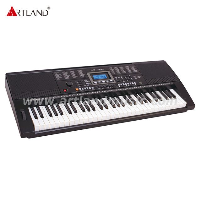 61Tastiera elettronica in stile pianoforte/display LFD YM-878