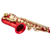 Chiave sassofono contralto in mib, corpo rosso laccato oro (AAS5505CR)