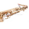 Sassofono tenore professionale con finitura laccata dorata chiave Sib (ATS4506)