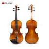 Violino fatto a mano con fondo in un unico pezzo (AVA100S)