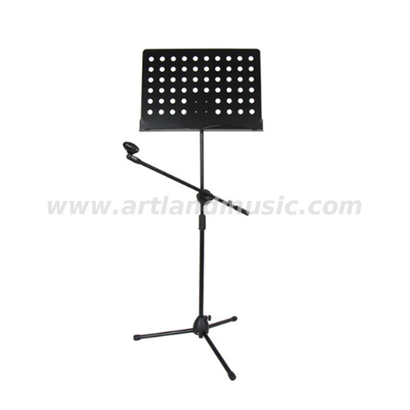 Leggio per spartiti con supporto per microfono (MS513)