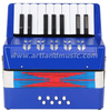 17 tasti 8 bassi mini piccolo giocattolo fisarmonica a pianoforte strumento musicale educativo per bambini, regalo con scatola colorata