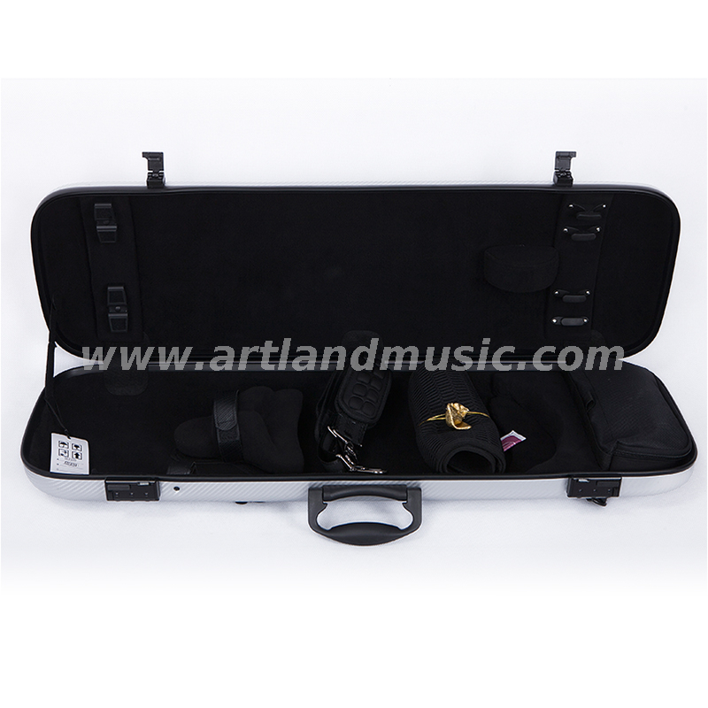 Custodia per violino in composito di carbonio colorato e leggero (SVC108P)