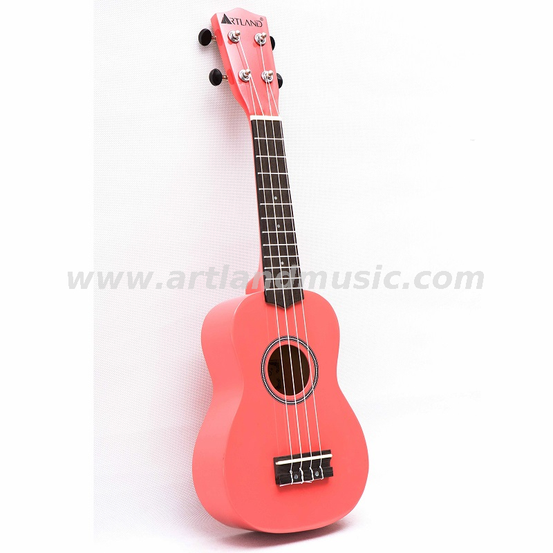 Ukulele colorato a 4 corde (UKS200)-Rosa