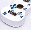 Ukulele colorato di cartone animato (UKS200D) -Bianco