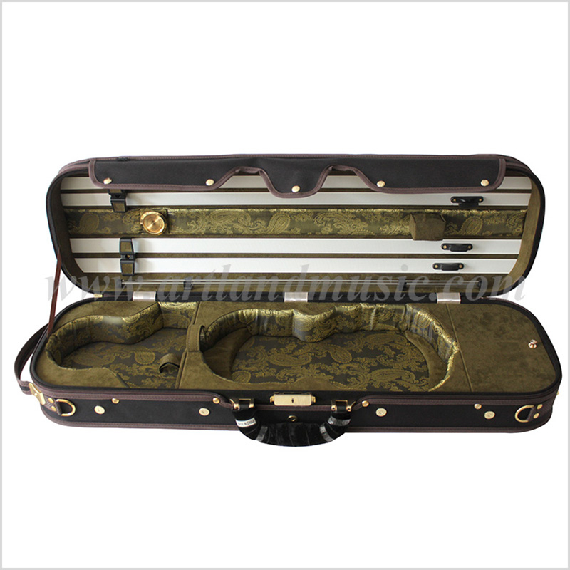 Custodia rigida oblunga per violino rossa (SVC306)