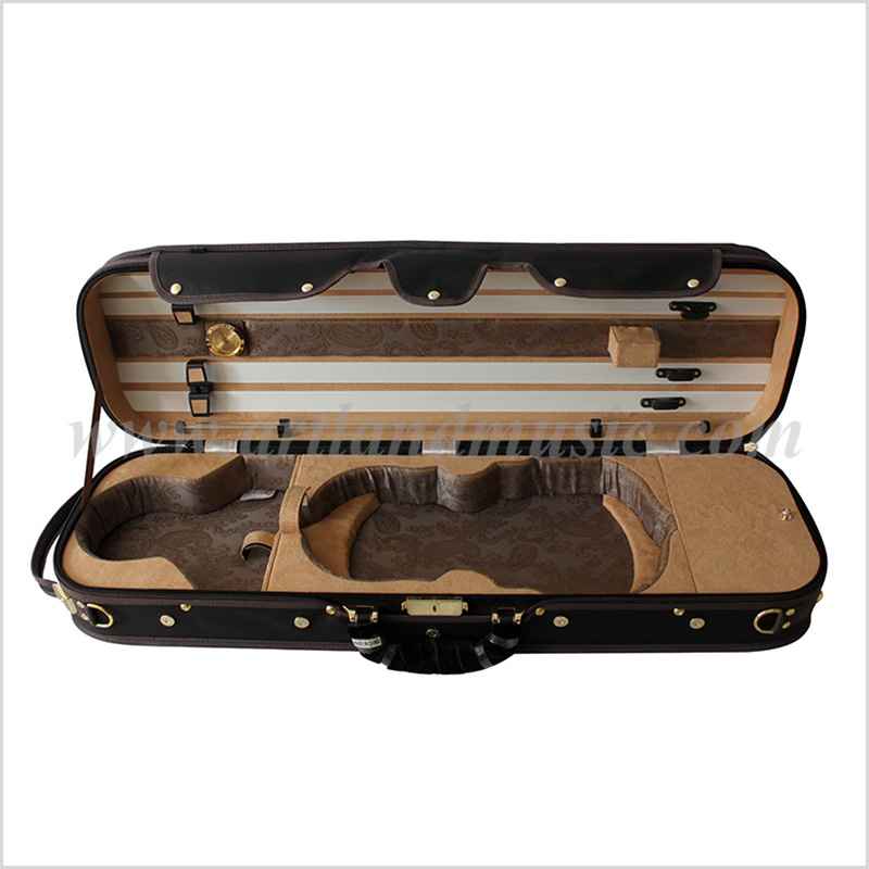 Custodia rigida oblunga per violino rossa (SVC306)