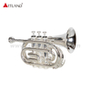 Tromba tascabile placcata argento per studenti AHD4510S
