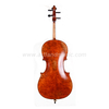 Violoncello fatto a mano con vernice anticata e bella fiamma (ACA500)