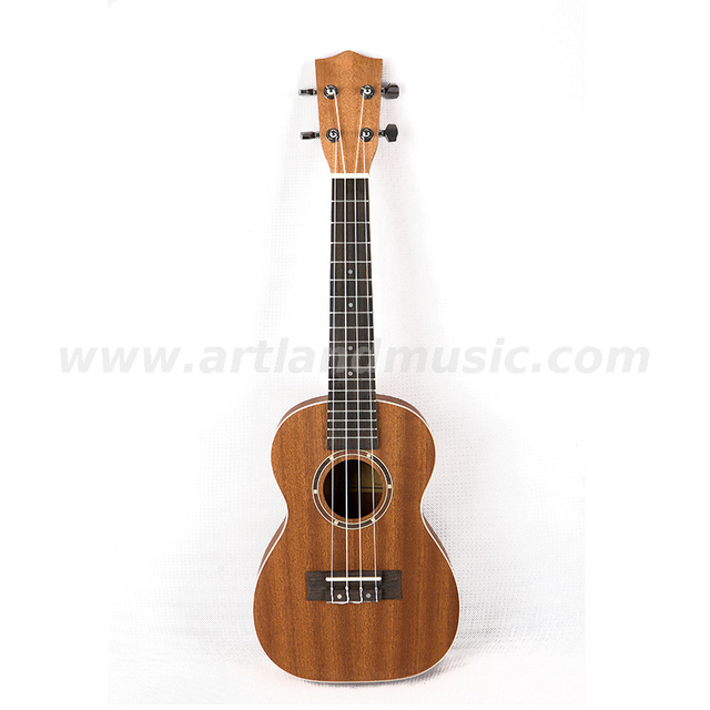 Ukulele in compensato 26' Colore naturale all'ingrosso (UKT650)