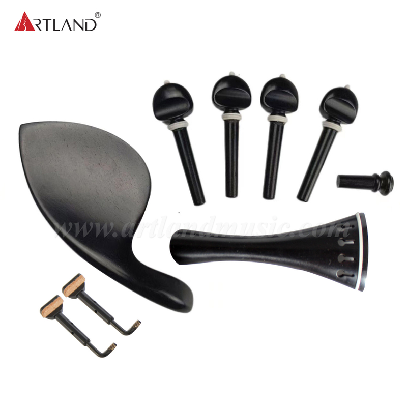 Raccordo per violino in ebano intarsiato Oxbone (A-72)