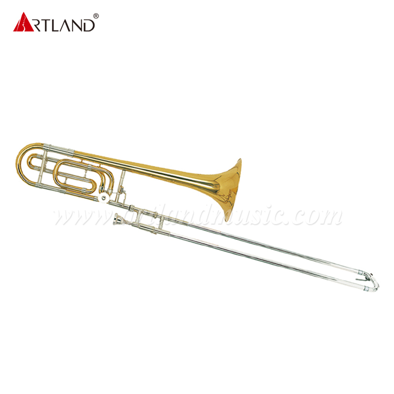 Trombone tenore sib/fa laccato oro (ASL-820)