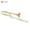 Trombone basso sib/fa/solb/re laccato oro (ASL-831)