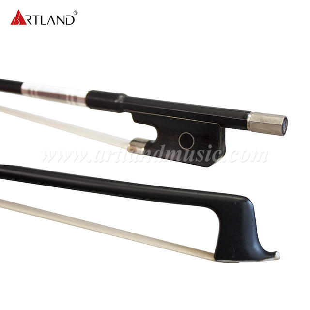 Arco per violino in fibra di carbonio nero (AB930C)