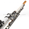 Sassofono soprano professionale placcato argento con chiave Sib (ASS6507S)