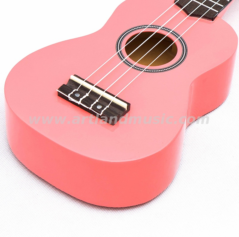 Ukulele colorato a 4 corde (UKS200)-Rosa