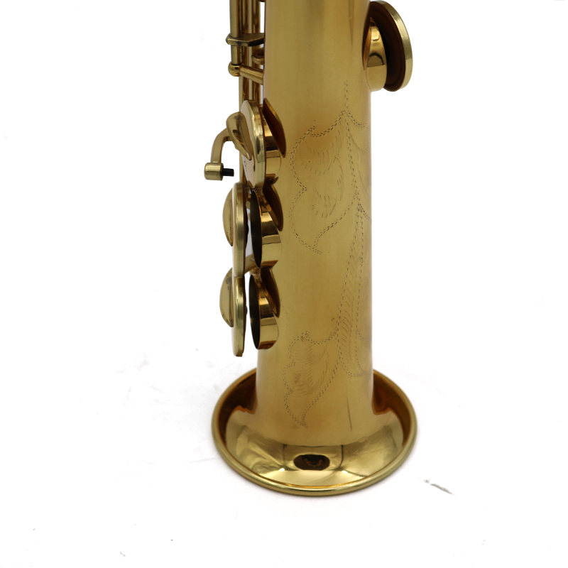 Sassofono soprano modello entry laccato oro, chiave in Sib （ASS3505G）