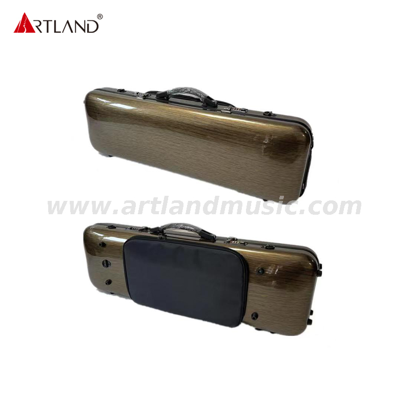  Custodia oblunga per violino composito in fibra di carbonio con borsa per libri musicali (SVC005PW) 