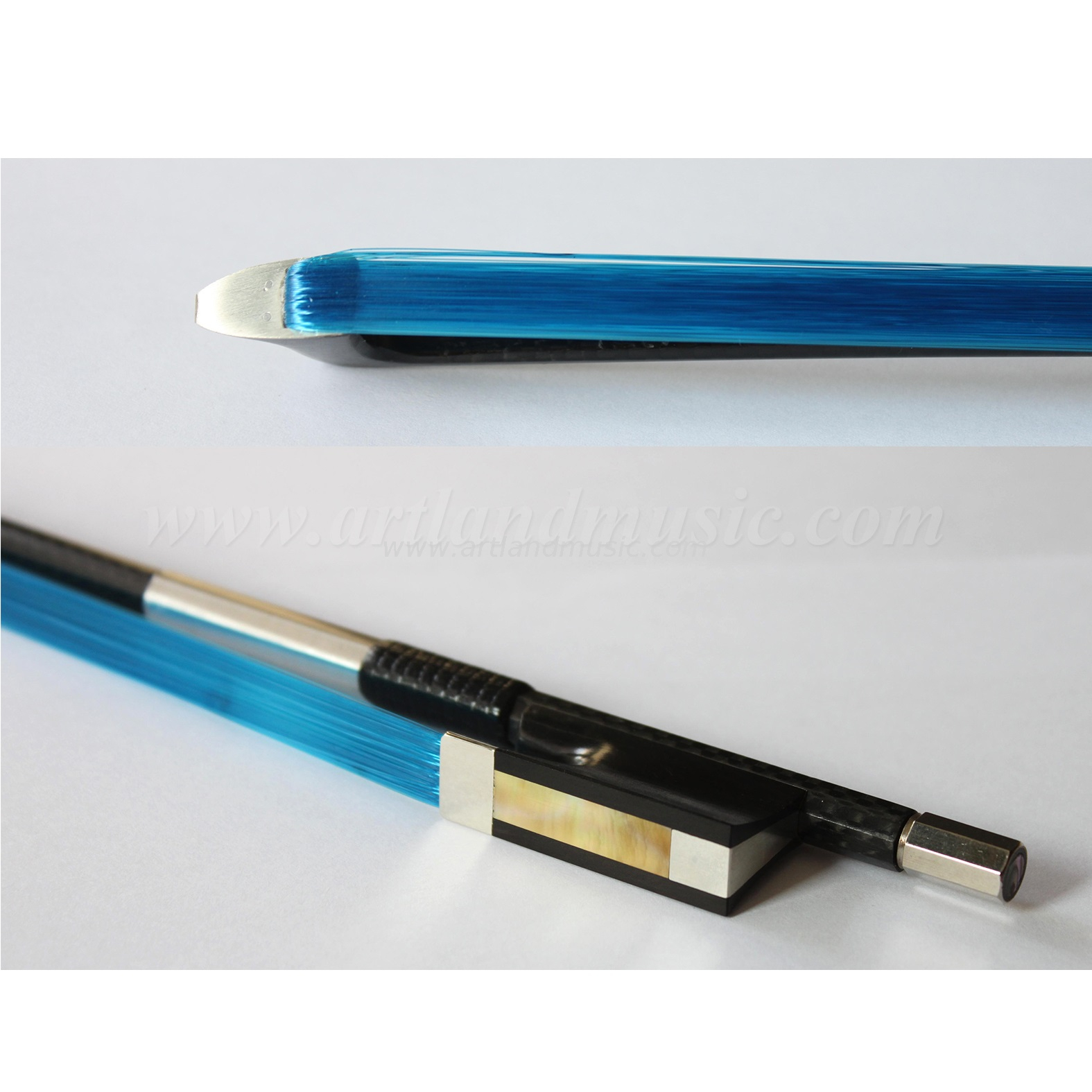 Capelli sintetici per arco di violino in fibra di carbonio colorata (NB970C)