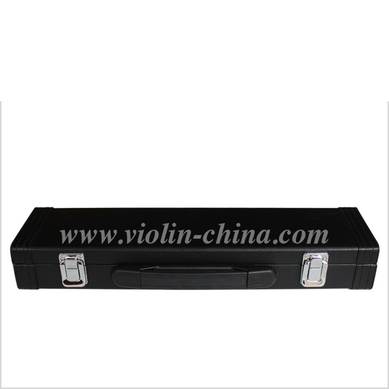Custodia per flauto in pelle nera (AFC004)
