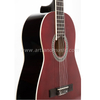 Chitarra classica rossa con fondo e lati superiori in tiglio (CG860R)