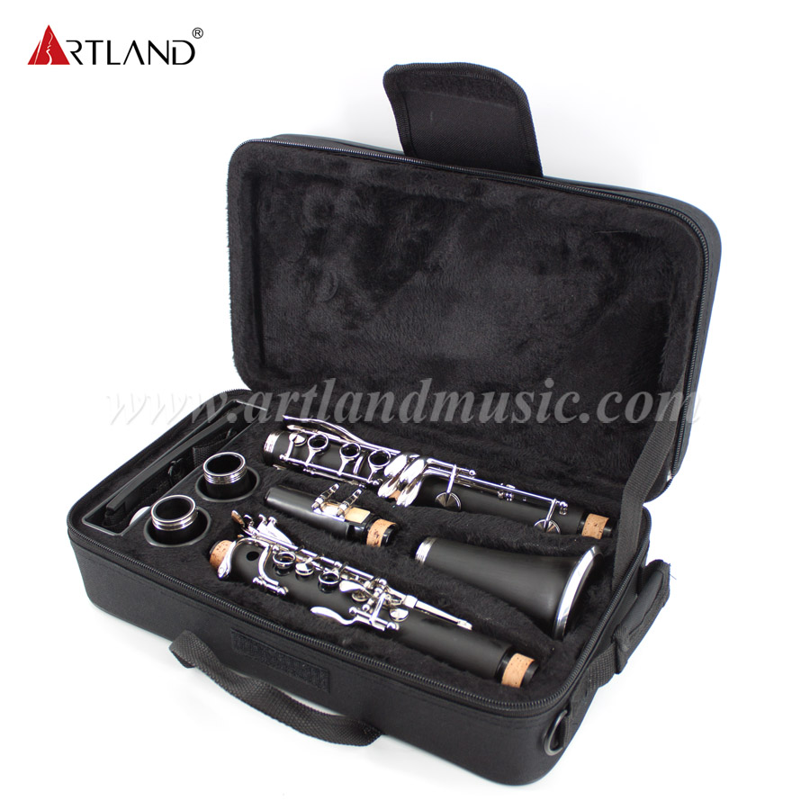 Clarinetto con corpo in tubo di bachelite e chiave in Sib da 17K (ACL500)