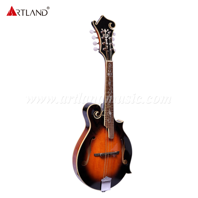 Mandolino Sunburst con top in abete massiccio (AM-F90B)