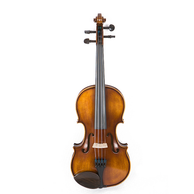 Completo per violino massiccio di alta qualità con raccordo in ebano (GV104G)