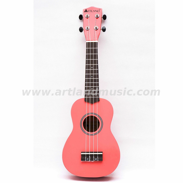 Ukulele colorato a 4 corde (UKS200)-Rosa