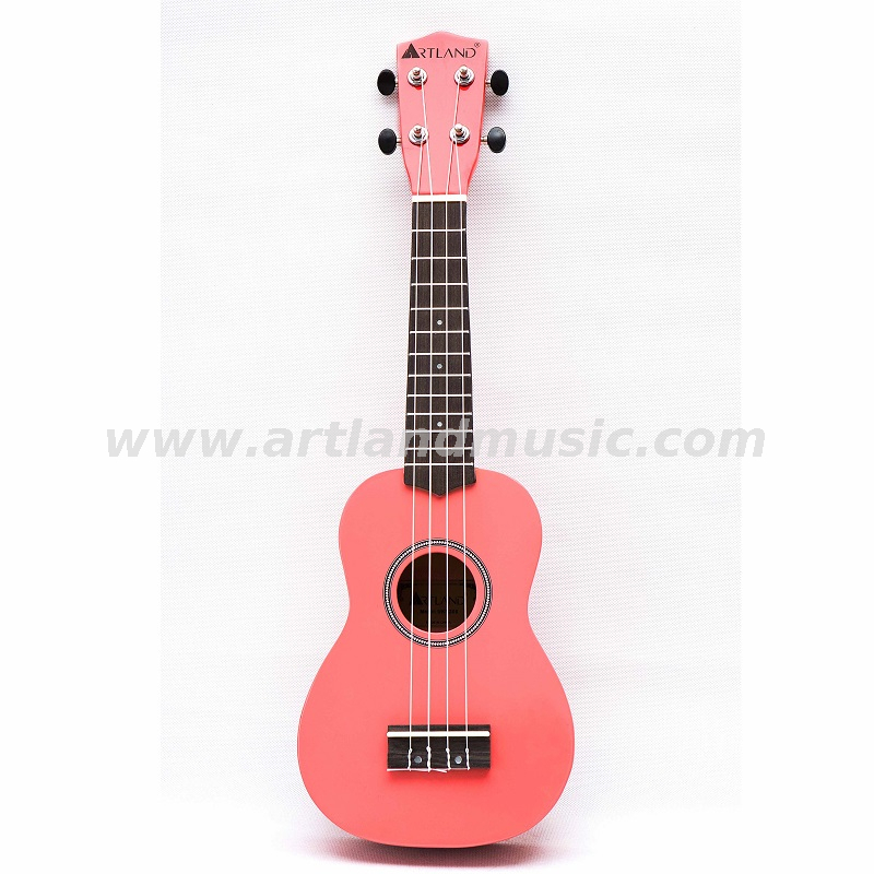 Ukulele colorato a 4 corde (UKS200)-Rosa