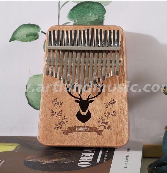 Pianoforte a pollice in mogano Kalimba a 17 tasti (ATKM-1708)