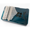 Paramano 17 tasti pianoforte a pollice in pino Kalimba, quadrifoglio (ATKM-1711)