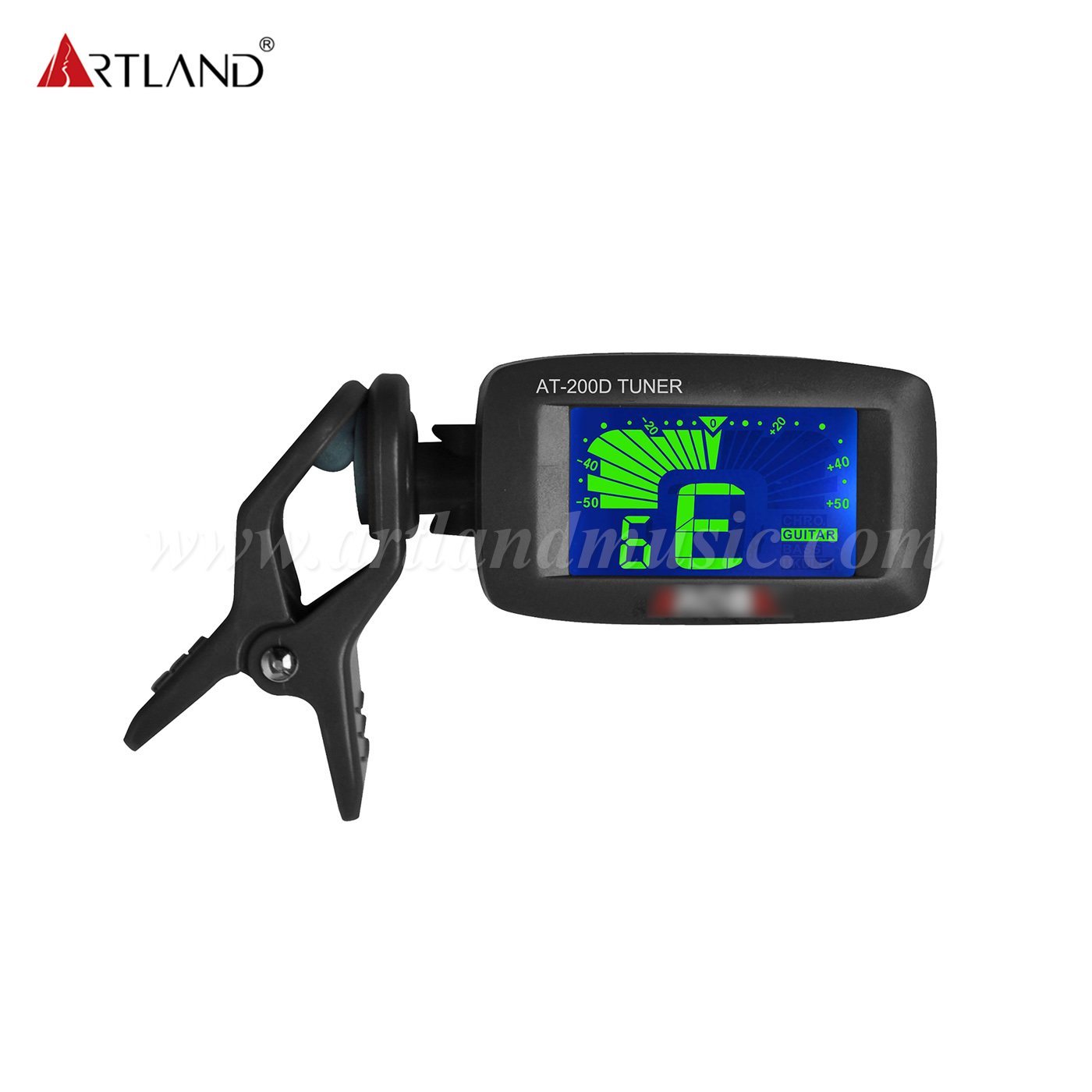 Schermo 3Cloor Luce cromatica, chitarra, violino, ukulele, basso, sintonizzatore a clip (AT-200D)