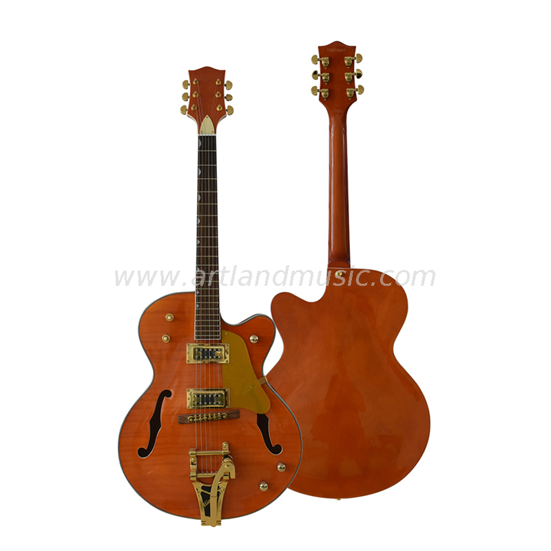Chitarra elettrica (EG009) Marrone Master unico