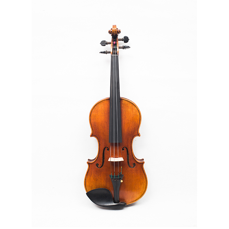 Violino fatto a mano in un unico pezzo con bella fiamma (AVA300S)