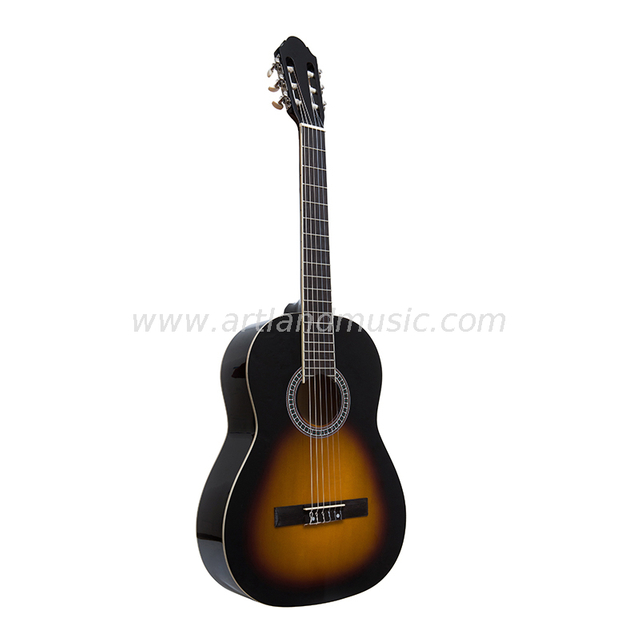 Chitarra classica Sunburst con fondo e lato superiore in tiglio (CG860SB)