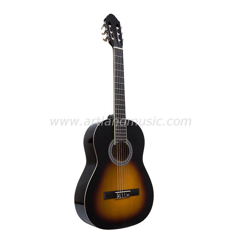 Chitarra classica Sunburst con fondo e lato superiore in tiglio (CG860SB)