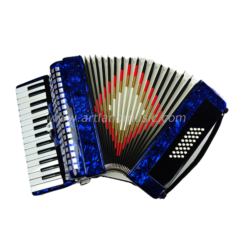 30 tasti 32 bassi fisarmonica a pianoforte blu (AT3032-B) 3 coro